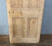 Wide 4 Panel Pine Door