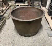 Riveted Copper Planter