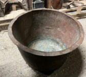 Riveted Copper Planter