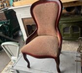 Elegant Balloon Back Chair