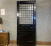 Ornate Leaded Glass Door