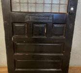 Ornate Leaded Glass Door