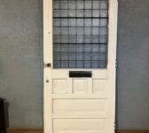 Ornate Leaded Glass Door