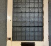 Ornate Leaded Glass Door