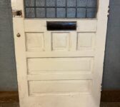 Ornate Leaded Glass Door