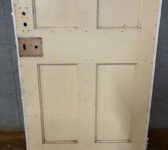Yellow 4 Panelled Door