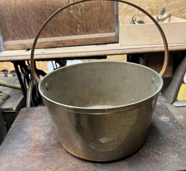 Handsome Brass Jam Pan