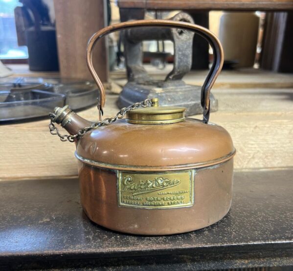Vintage Copper Stove Kettle