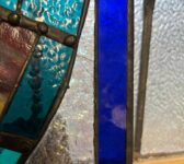 Flame Motif Stained Glass