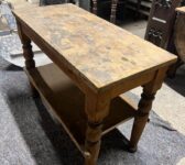 Rustic Pine Prep Table