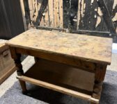 Rustic Pine Prep Table