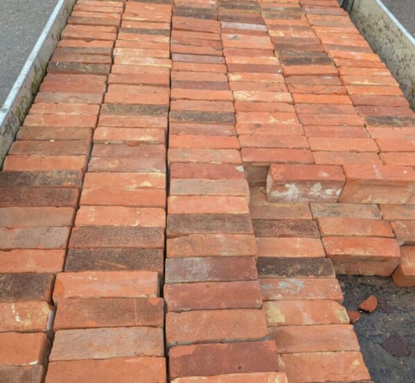 Batch of Modern Orange Handmade Bricks