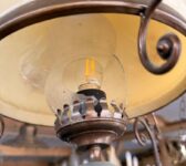 Ornate Floral Pendant Light