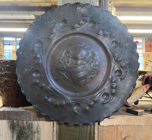 Embossed Heraldic Charger