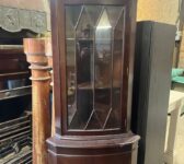 Vintage-Style Corner Display Cabinet
