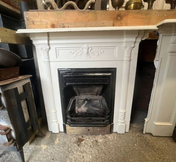 Reclaimed Cast Iron Fire Surround