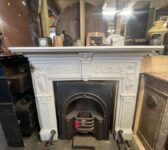 Peace And Plenty Victorian Cast Iron Surround
