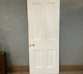 Reclaimed Painted 4-Panel Door