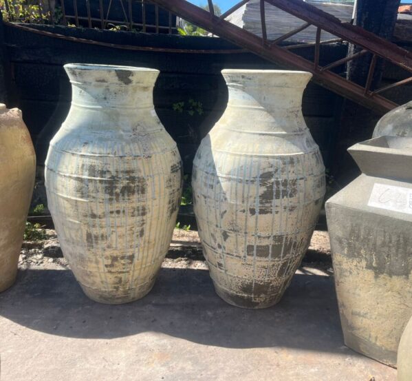 Astonishing pair of Thai Pots