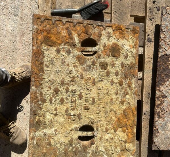 Reclaimed Beale Manhole Cover