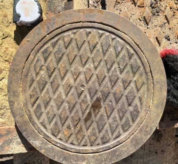 Diamond Plate Coal Hole Cover And Frame