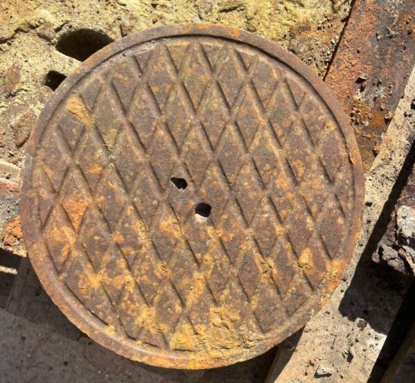 Diamond Plate Coal Hole Cover