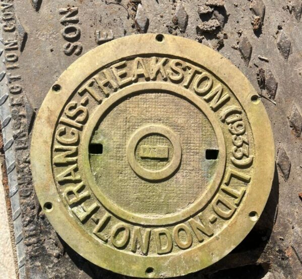 Vintage Bronze Plate