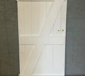 Reclaimed Painted Ledged and Braced Door