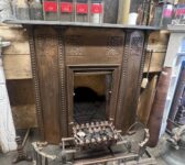Reclaimed Bronze Effect Fireplace Surround