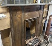 ThisReclaimed Bronze Effect Fireplace insert