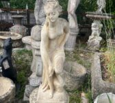 Grecian Stone Nymph Statue