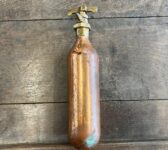 Vintage Graviner Royal Air Force (RAF) Copper Aircraft Fire Extinguisher