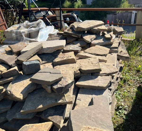 Reclaimed Crazy York Paving