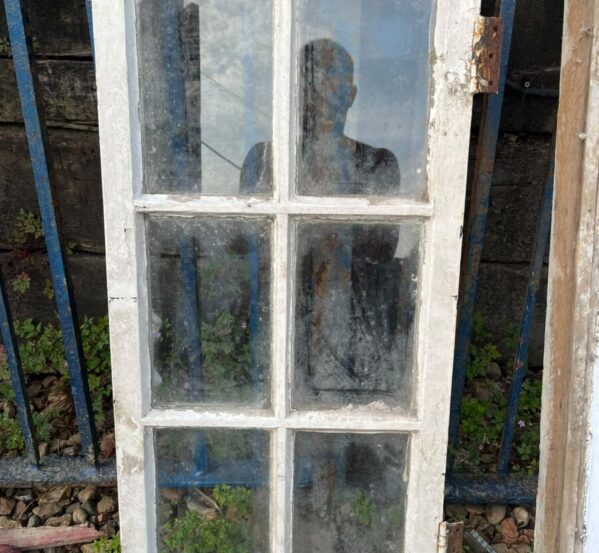 Reclaimed Architectural Salvage 6-Pane Glazed Timber Window