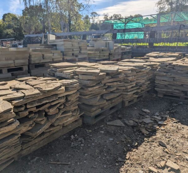 Crazy York Stone Paving