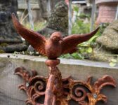 Cast Iron Bird Wall-Mounted Candle Holder