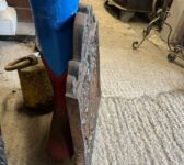Reclaimed "Richard Lenard Ironfounder" Cast Iron Fireback