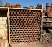 Reclaimed Terracotta Clay Pipes