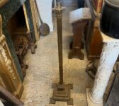 Reclaimed Classical Corinthian Brass Standard Floor Lamp
