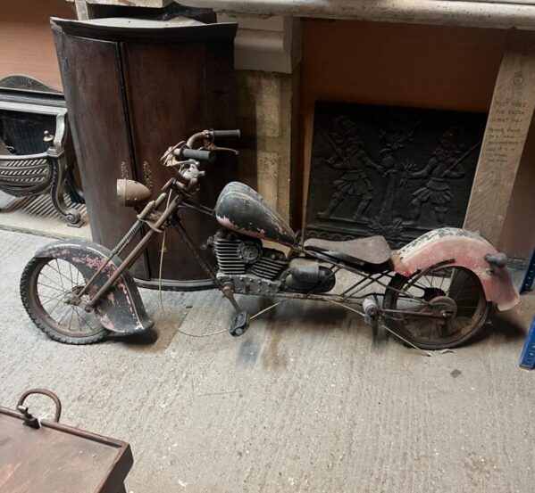 Reclaimed Chopper-Style Bicycle Models