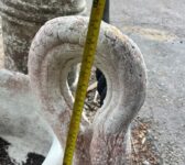 Pair of Reclaimed Reconstituted Stone Swan Garden Planters