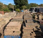 Reclaimed Cathedral-Grade York Stone Paving Flags